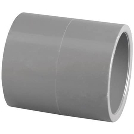 Charlotte Pipe And Foundry Charlotte Pipe Schedule 80 2 in. Slip X 2 in. D Slip PVC Coupling 1 pk PVC 08100 2000